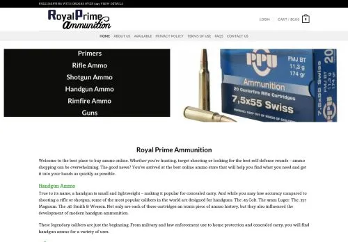 Is Royalprimeammunition.com legit?