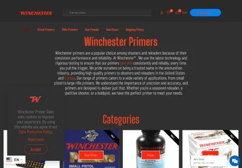 Is Winchesterprimersales.com legit?